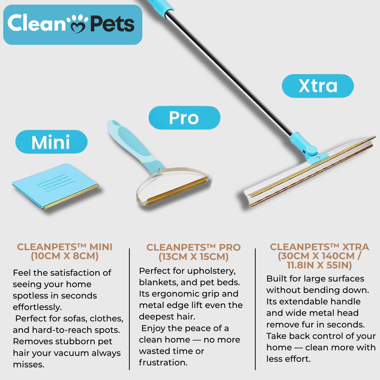 CleanPaws™ Ultimate Fur Remover Kit